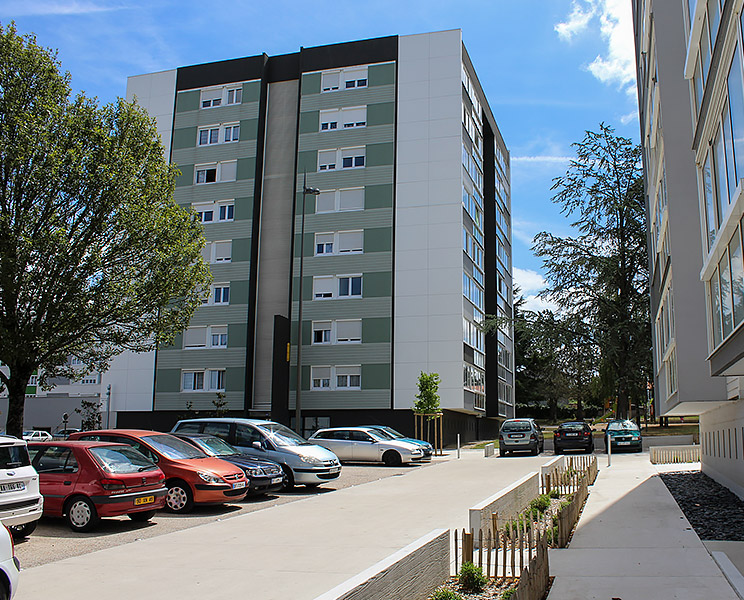 La Roche-sur-Yon, requalification de la résidence Jean-Yole