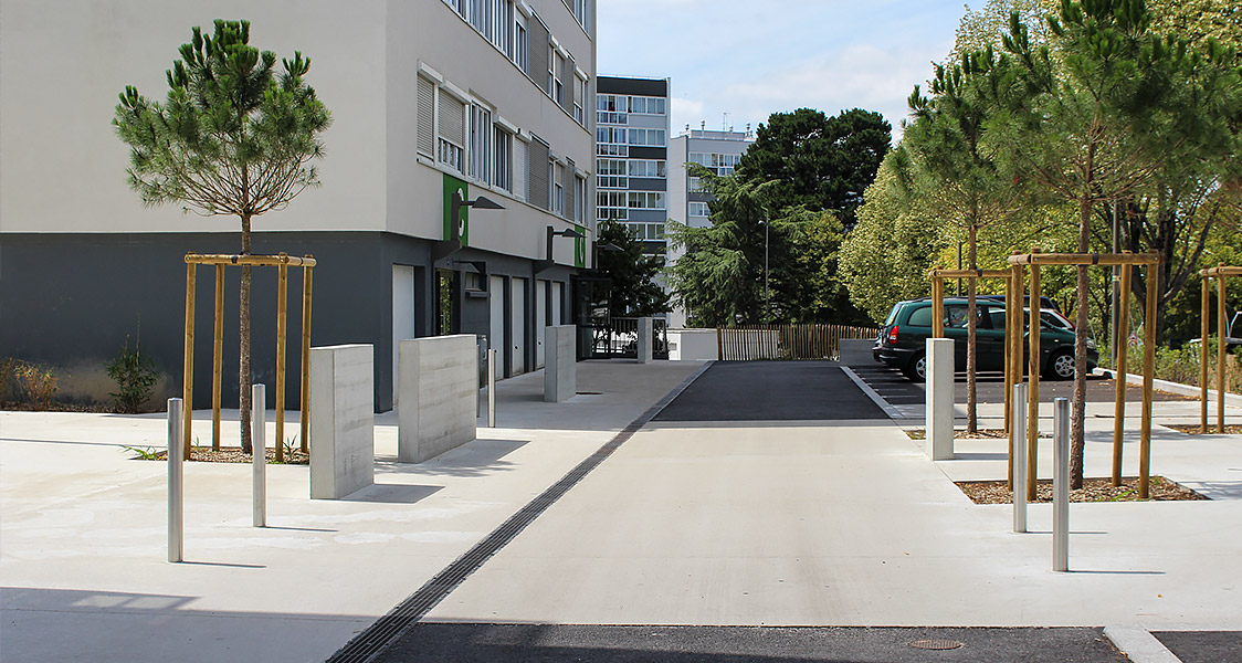 La Roche-sur-Yon, requalification de la résidence Jean-Yole
