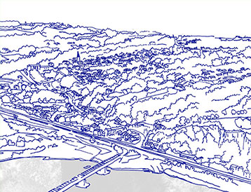 CERAMIDE, Mauves-sur-Loire, un centre-ville balcon sur la Loire
