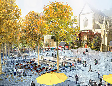 Place Sainte-Anne à Rennes