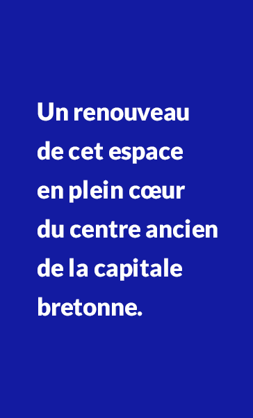 Place Sainte-Anne à Rennes