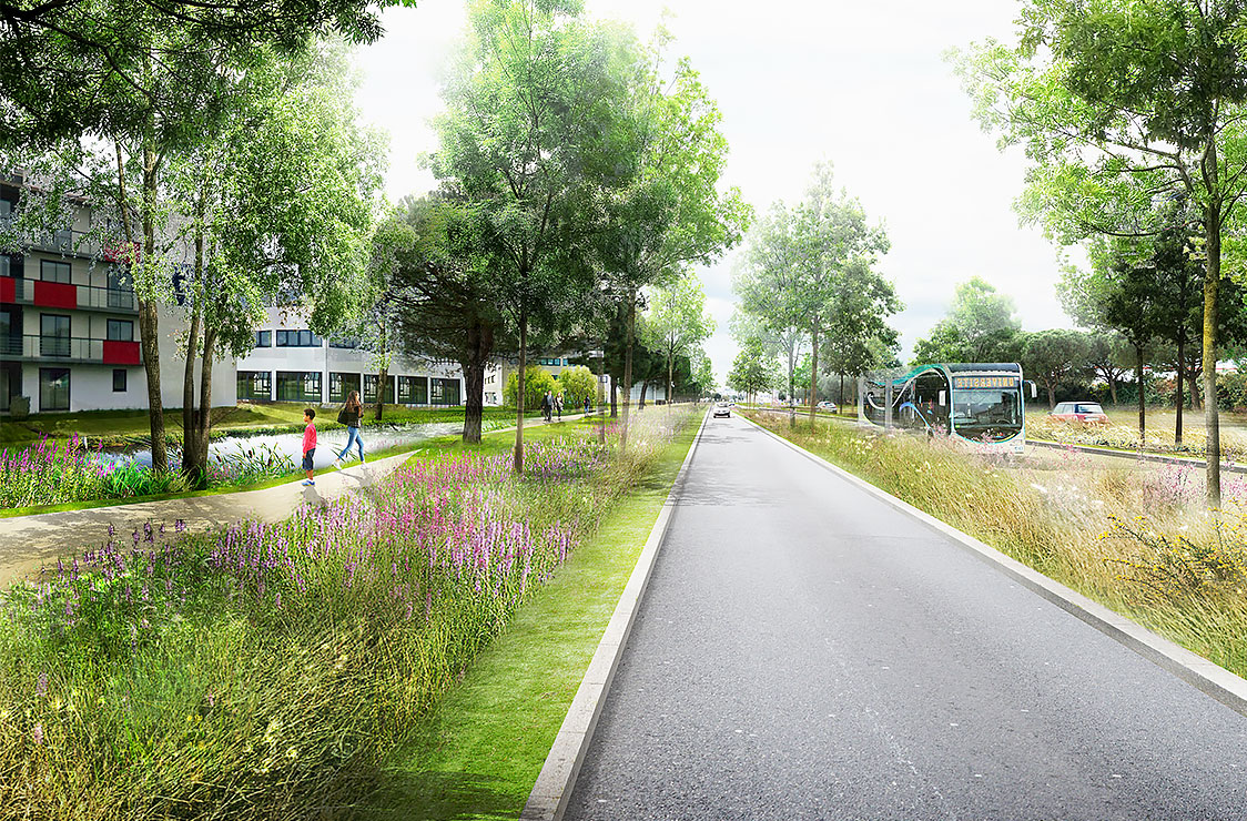 Saint-Nazaire, Trignac : transformation de l’entrée de ville Nord