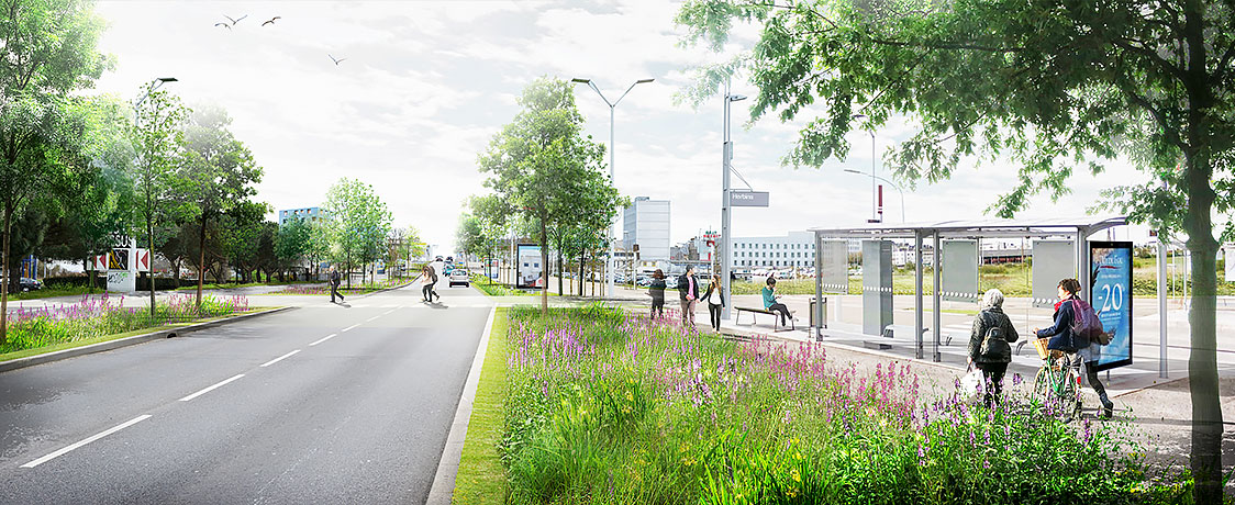 Saint-Nazaire, Trignac : transformation de l’entrée de ville Nord