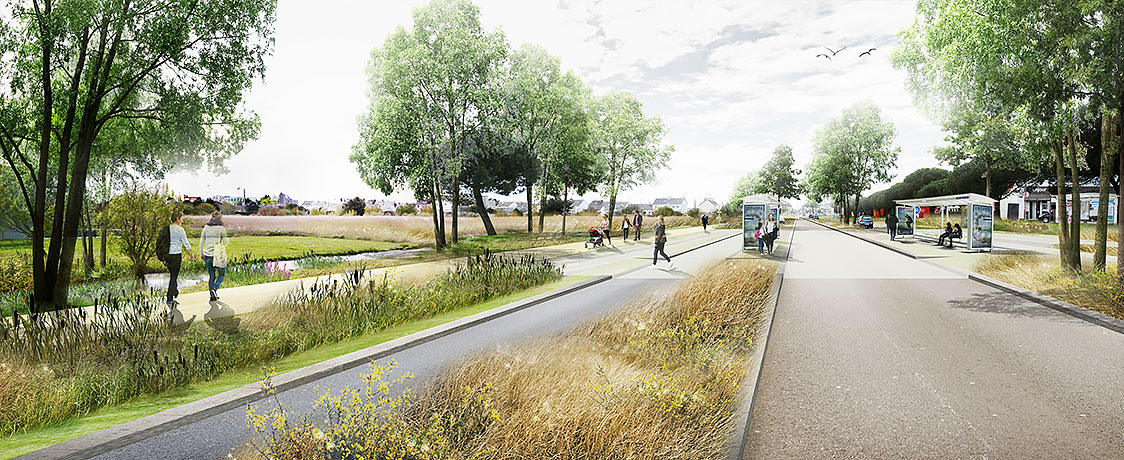 Saint-Nazaire, Trignac : transformation de l’entrée de ville Nord