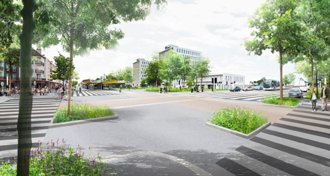 Saint-Nazaire, Trignac : transformation de l’entrée de ville Nord