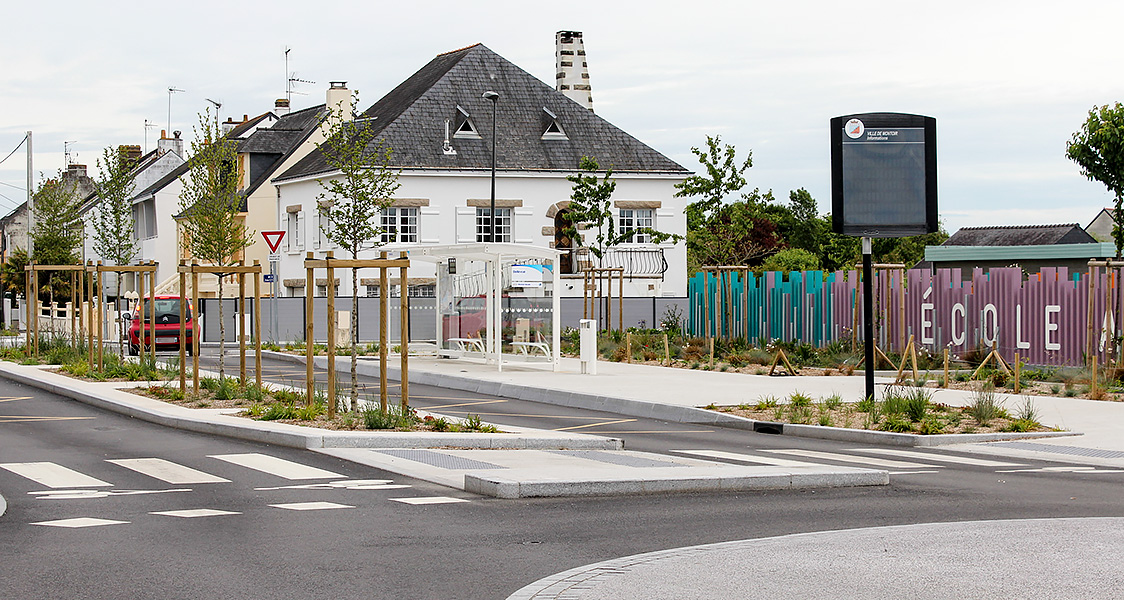 Requalification des abords de l'école Albert-Vinçon