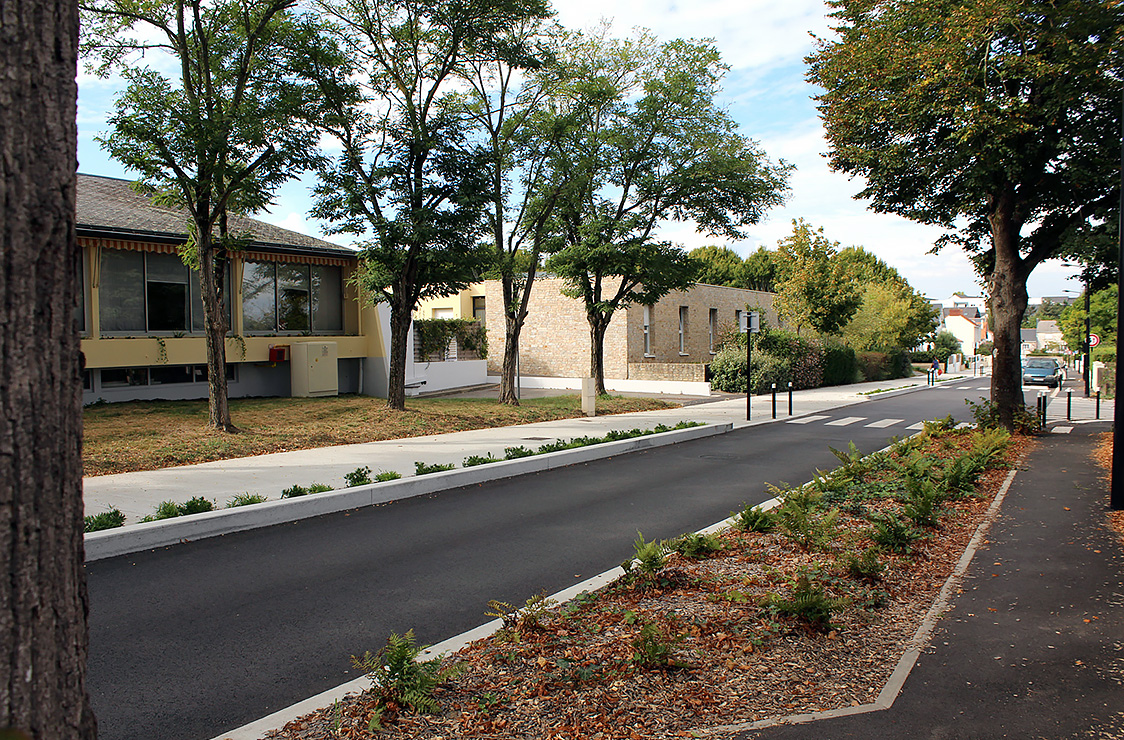 Saint-Herblain, aménagement de la rue de la Gare