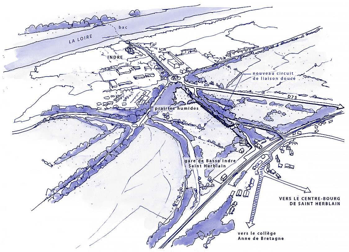 Saint-Herblain, aménagement de la rue de la Gare