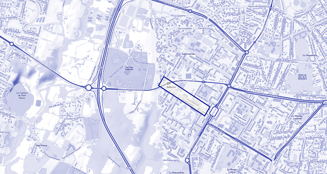 Saint-Herblain, zone d'intervention