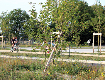 Voie verte urbaine à Janzé